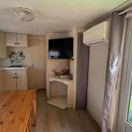 营地 Mobilhome Terrain Prive Cuisine D Ete Sud Corse